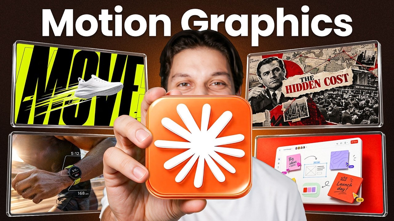 Claude Motion ทำ Motion Graphics ด้วยประโยคเดียว