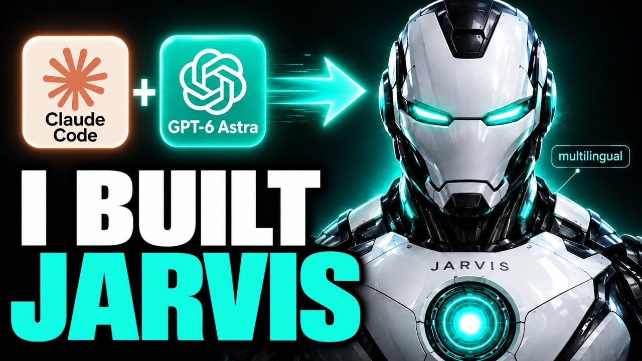 สร้าง JARVIS ด้วย Claude Code + GPT-6 Astra พูดได้ 16 ภาษา