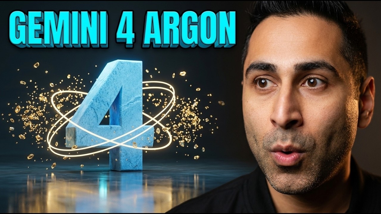 Gemini 4 Argon โมเดลที่คิดนานและตรวจงานเองได้
